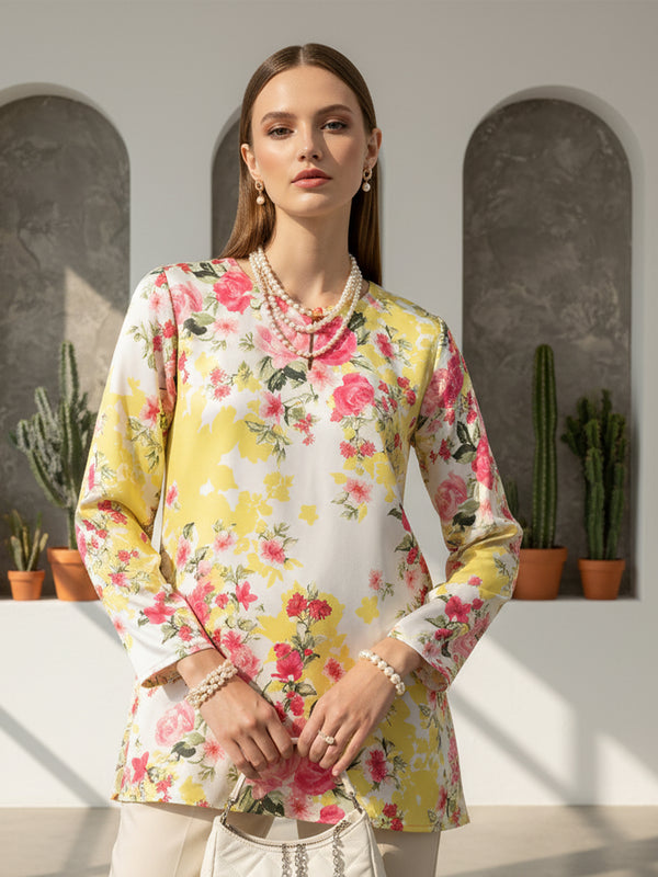 SIDRA TOP (ROYAL YELLOW)